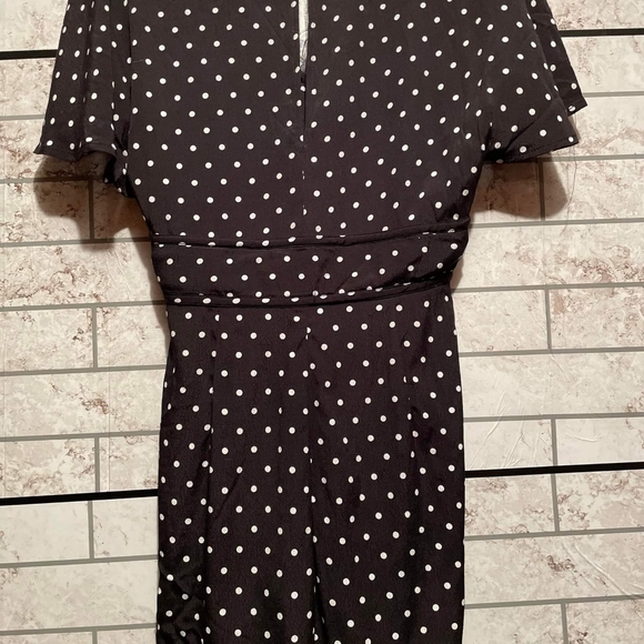 forever 21 black polka dot romper - Picture 5 of 8
